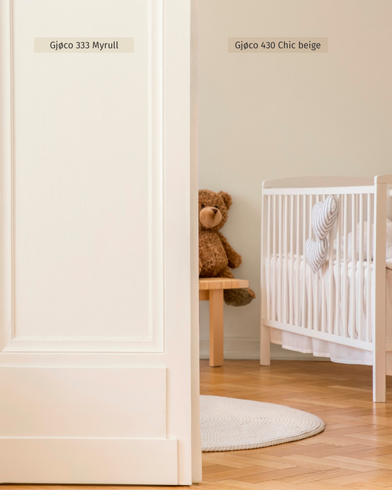 Gjøco Alle Rom veggmaling matt 2,7 liter - Chic Beige 430